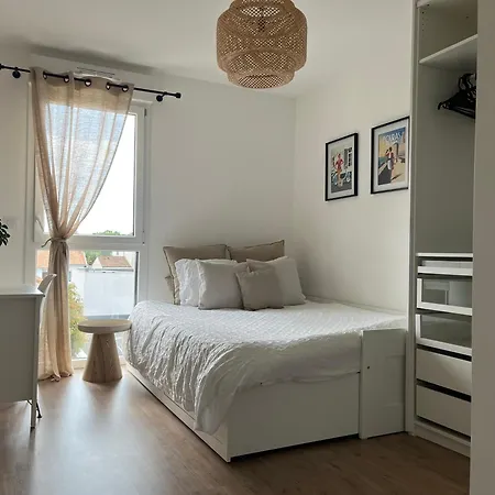 Апартаменты Moderne Et Spacieux 2 Chambres, Parking Prive *