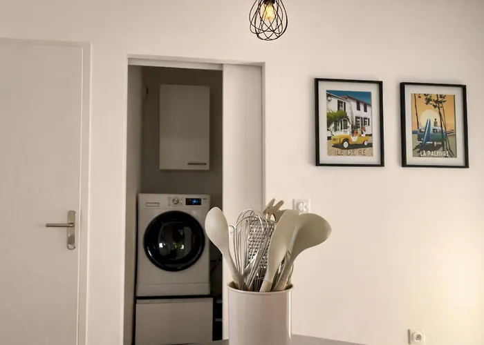 Moderne Et Spacieux 2 Chambres, Parking Prive アパート *